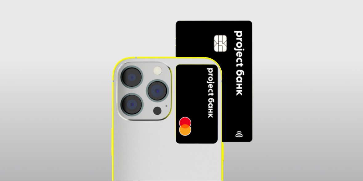 Стикер на телефоне